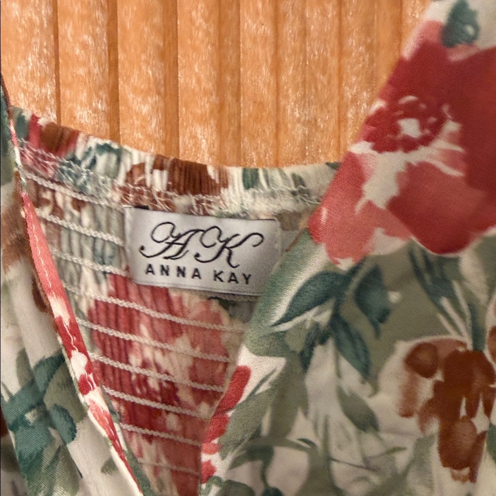 ANNA KAY Mathis Silk-Blend Maxi Floral Dress - Picture 3 of 6